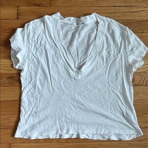Perfectwhitetee V Neck T shirt